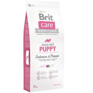 Brit Care Grain Free Puppy Salmon & Potato 12 kg bezzbożowa sucha karma dla szczeniąt i młodych psów