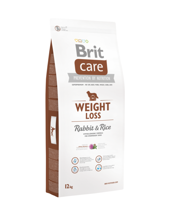 Brit Care Weight Loss Rabbit & Rice 12 kg hipoalergiczna karma dla dorosłych psów