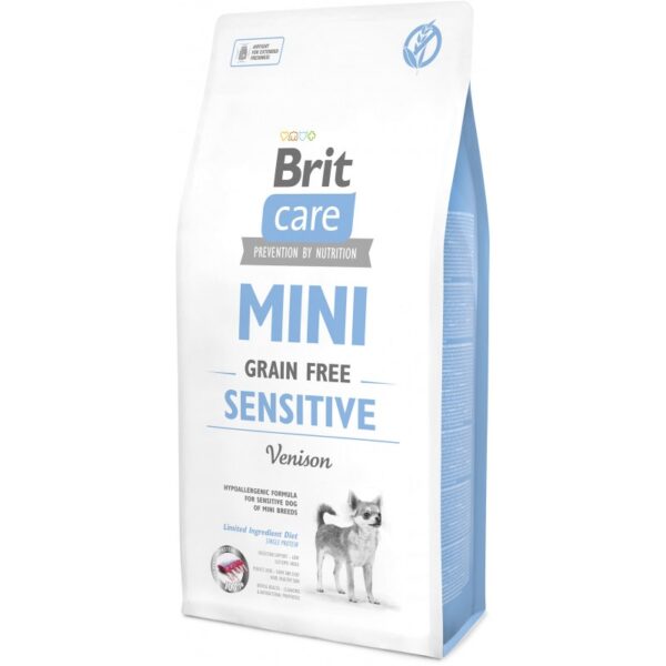 Brit Care Mini Sensitive 7 KG bezzbożowa sucha karma dla wrażliwych psów ras miniaturowych