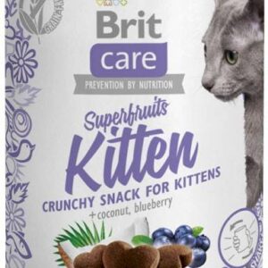 Brit Care Cat Superfruit Kitten 100 g bezzbożowa przekąska dla kota