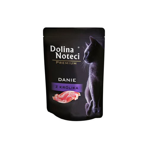 Dolina Noteci Premium Danie z królika dla kota 85 g Bezzbożowa mokra karma dla kotów dorosłych