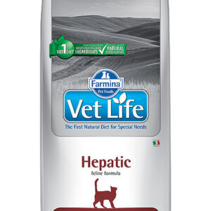 Vet Life Cat Hepatic 2kg karma dietetyczna dla kotów niewydolność wątroby