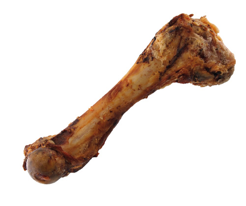 Kość suszona 1 szt. wieprzowa kość dla psa przekąska