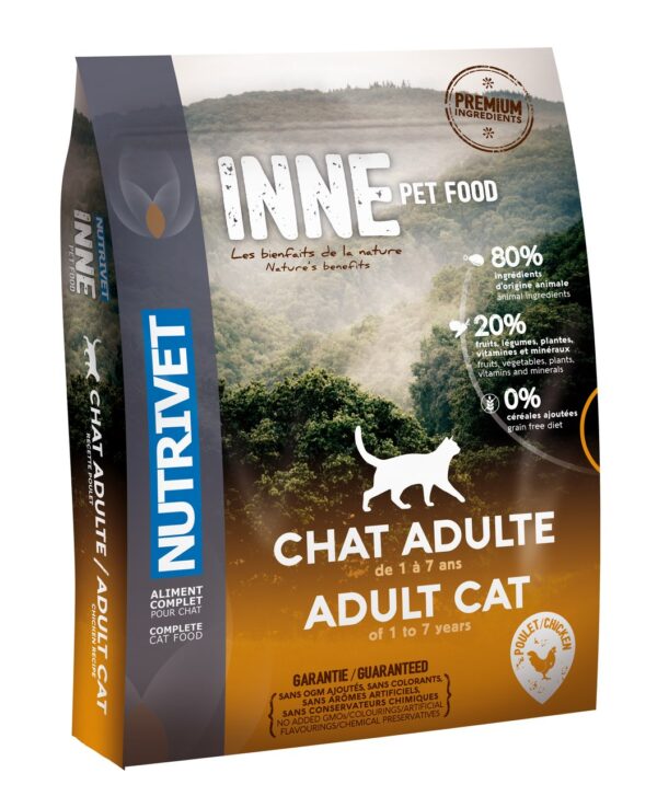 Nutrivet Inne Pet Food z kurczakiem dla kota 6 kg bezzbożowa karma dla kotów