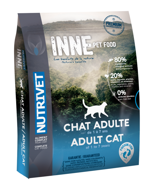 Nutrivet Inne PetFood Cat z rybą1,5 kg karma dla kotów bezzbożowa
