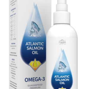Atlantic Salmon Oil 100 ml olej z dzikiego łososia dla psów i kotów